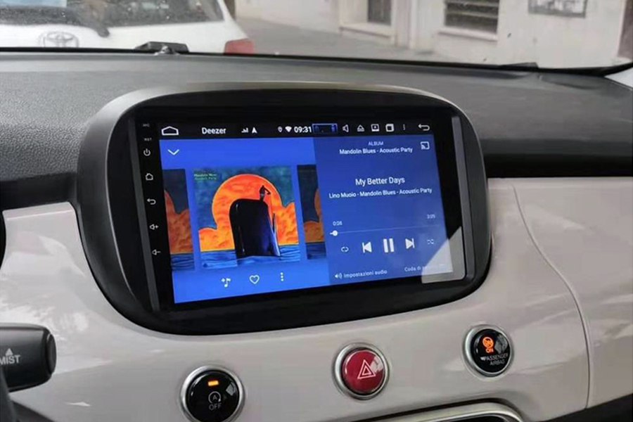 Fiat 500X 2014-2019 Aftermarket Radio Upgrade Car stereo Carplay 